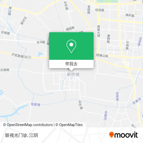 眼视光门诊地图