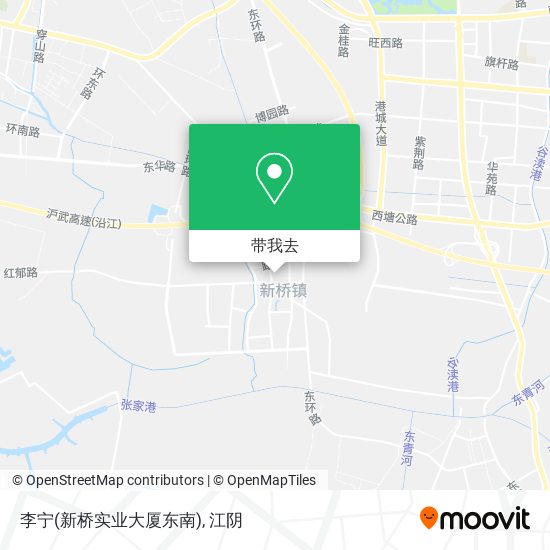 李宁(新桥实业大厦东南)地图