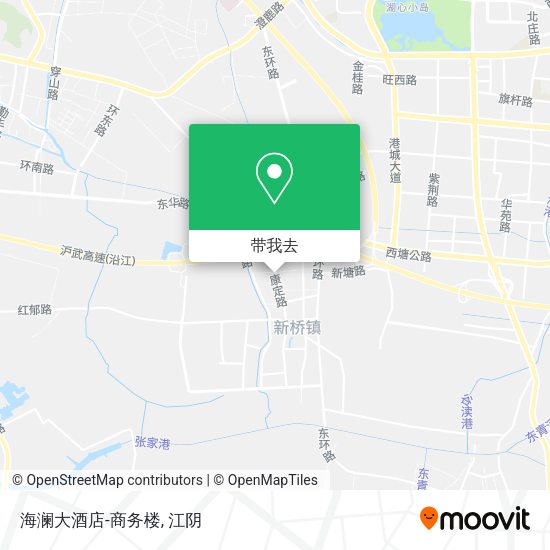 海澜大酒店-商务楼地图