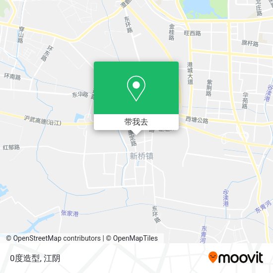 0度造型地图