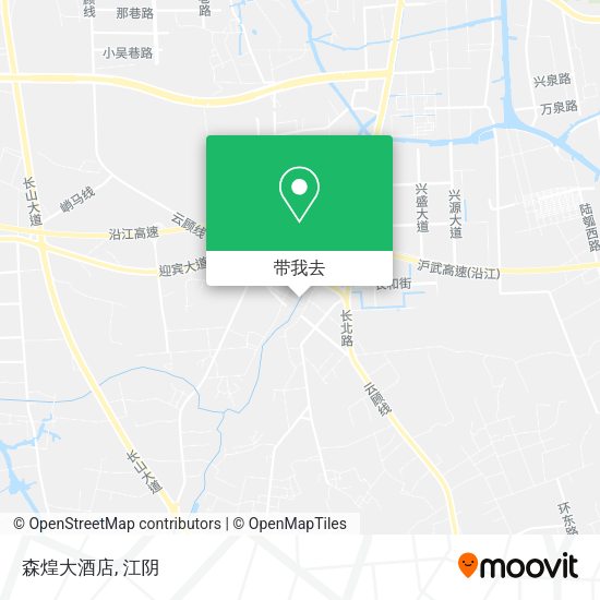 森煌大酒店地图