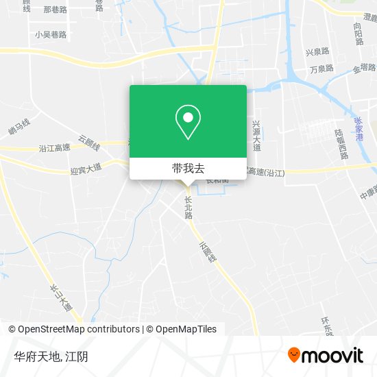 华府天地地图