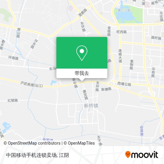 中国移动手机连锁卖场地图