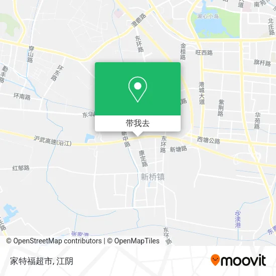 家特福超市地图