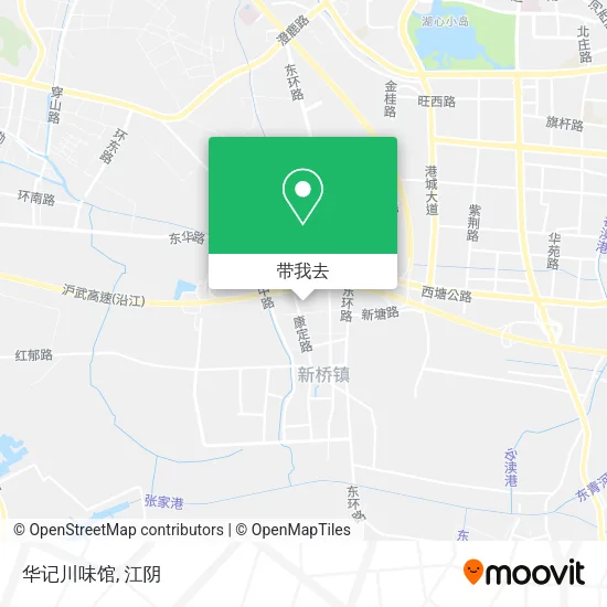 华记川味馆地图