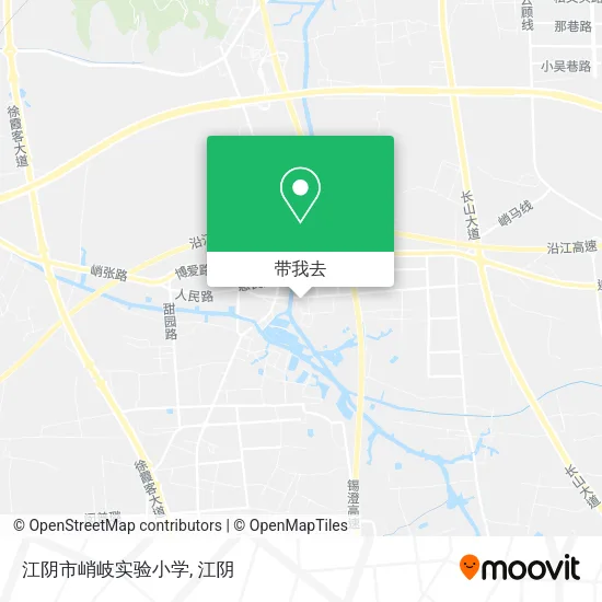 江阴市峭岐实验小学地图