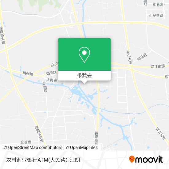农村商业银行ATM(人民路)地图