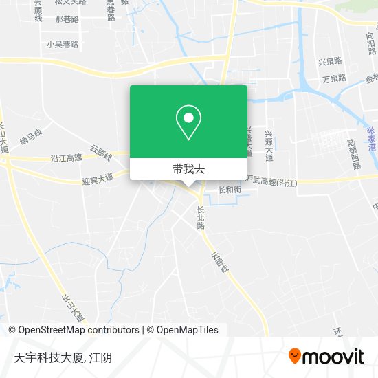天宇科技大厦地图