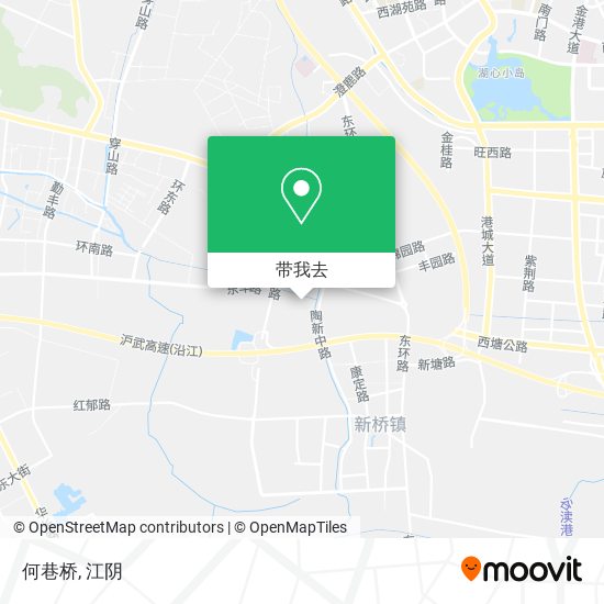 何巷桥地图
