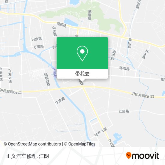 正义汽车修理地图