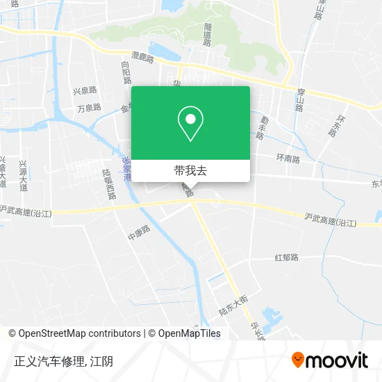 正义汽车修理地图