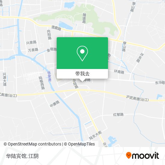 华陆宾馆地图
