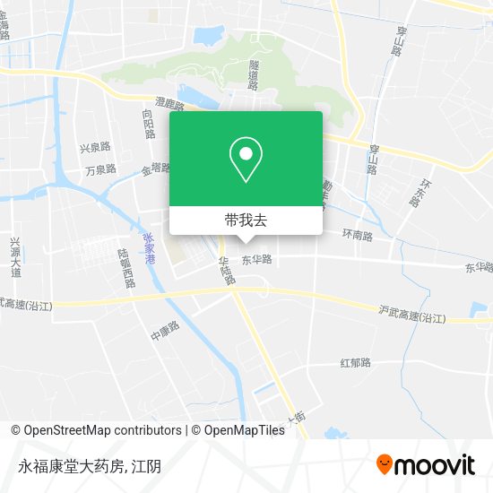 永福康堂大药房地图