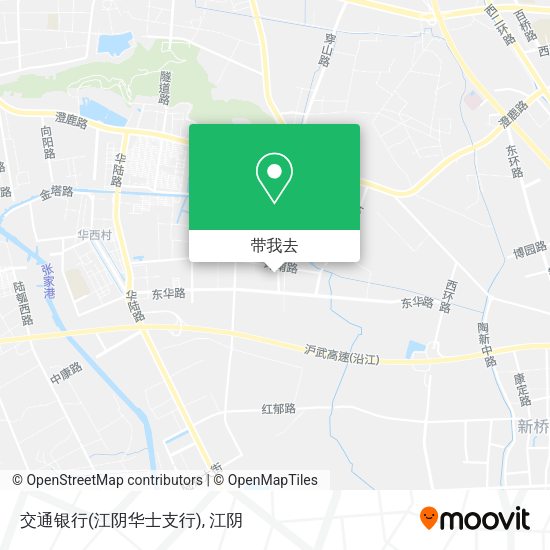 交通银行(江阴华士支行)地图