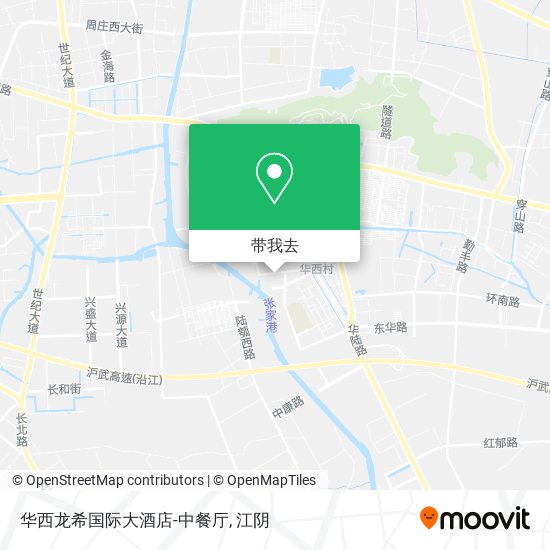 华西龙希国际大酒店-中餐厅地图