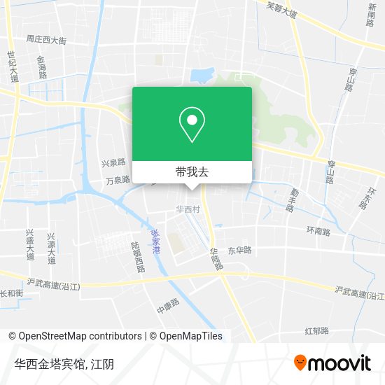 华西金塔宾馆地图