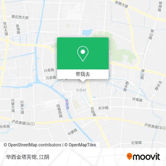 华西金塔宾馆地图