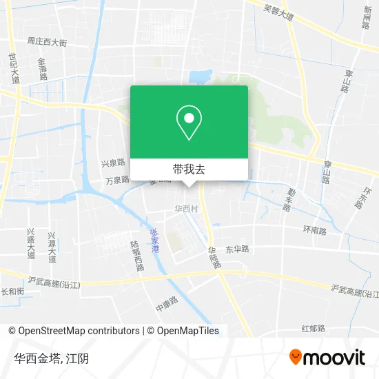华西金塔地图