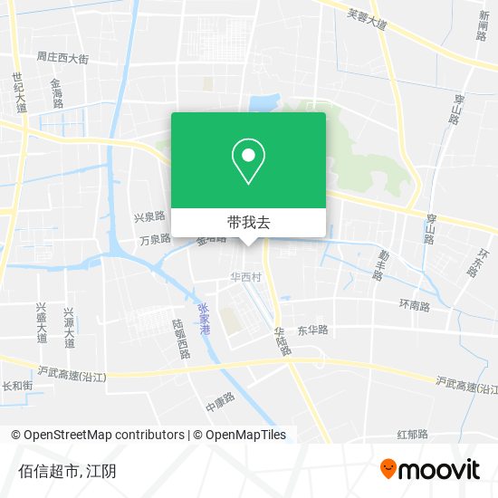 佰信超市地图