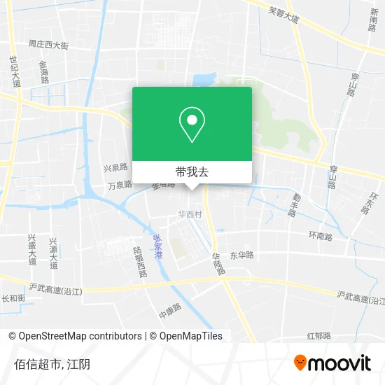 佰信超市地图