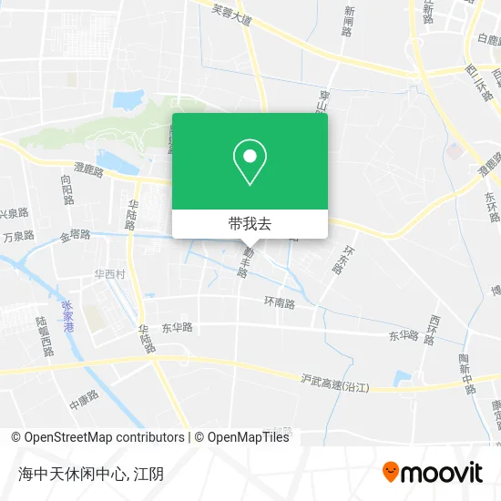 海中天休闲中心地图