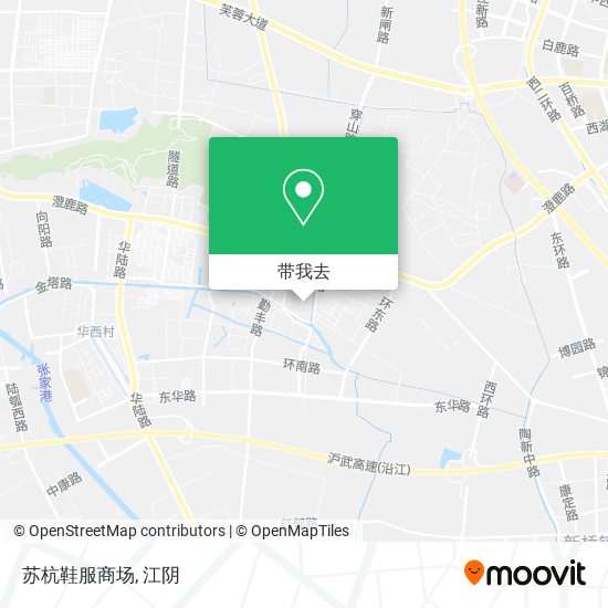 苏杭鞋服商场地图