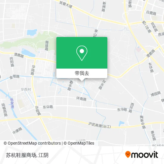 苏杭鞋服商场地图