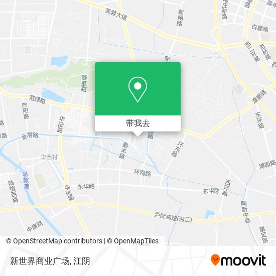 新世界商业广场地图