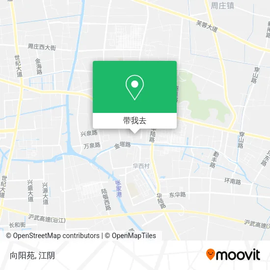 向阳苑地图