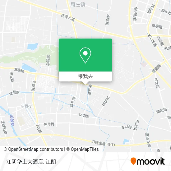 江阴华士大酒店地图