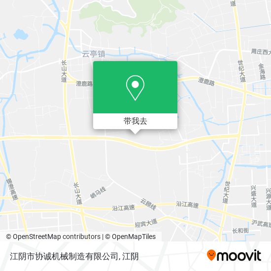 江阴市协诚机械制造有限公司地图