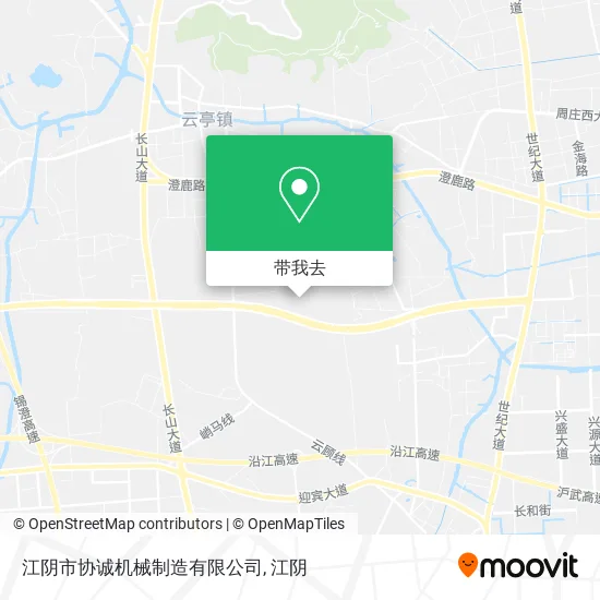 江阴市协诚机械制造有限公司地图