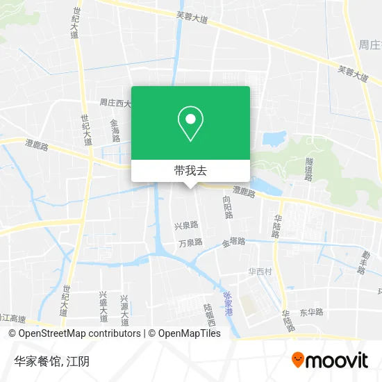 华家餐馆地图