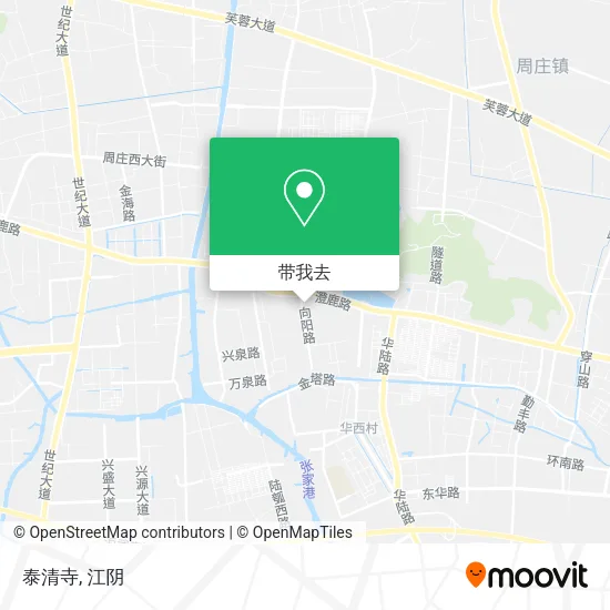 泰清寺地图