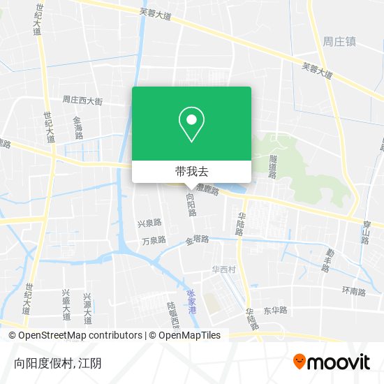向阳度假村地图