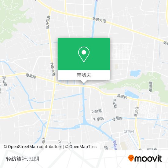 轻纺旅社地图