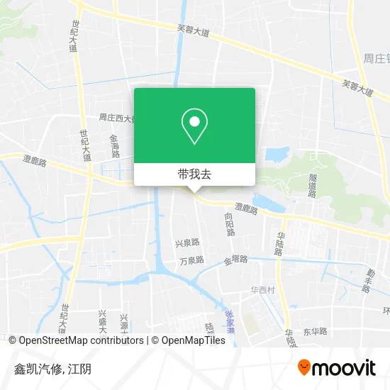 鑫凯汽修地图