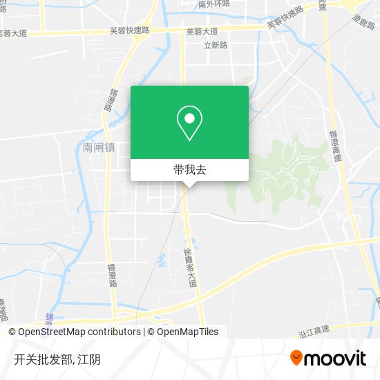 开关批发部地图