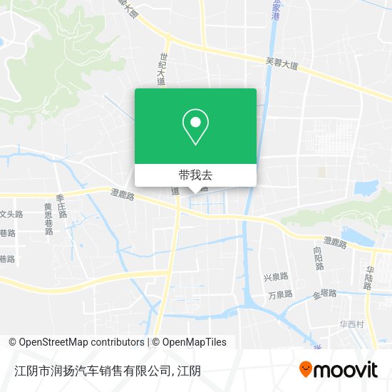 江阴市润扬汽车销售有限公司地图