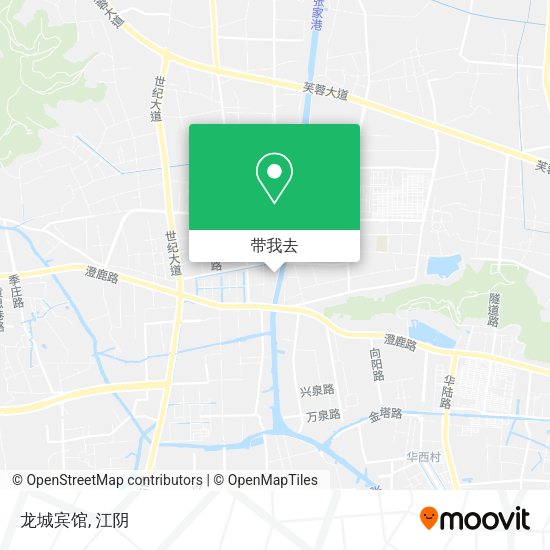 龙城宾馆地图