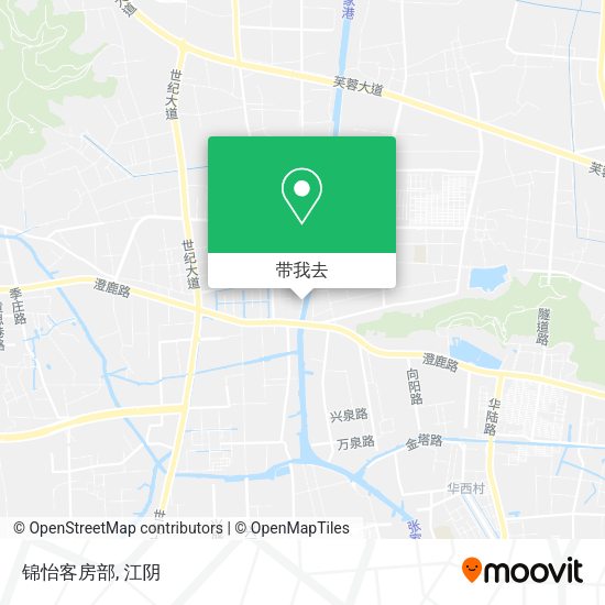 锦怡客房部地图