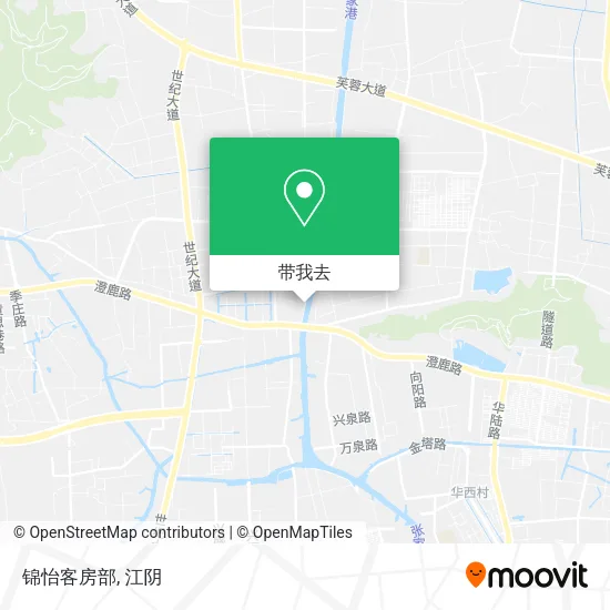 锦怡客房部地图