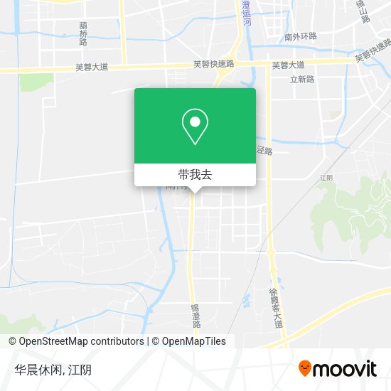 华晨休闲地图