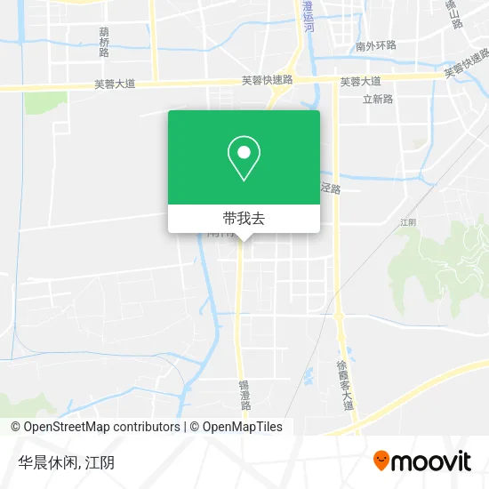 华晨休闲地图