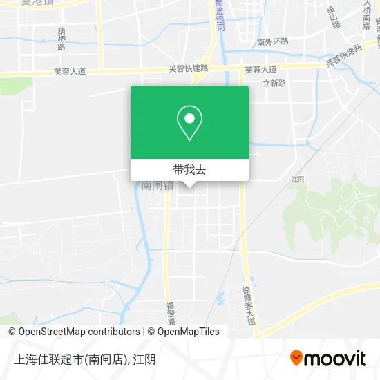 上海佳联超市(南闸店)地图