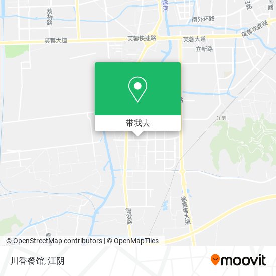 川香餐馆地图