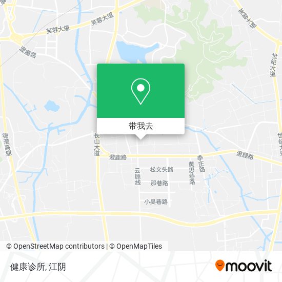 健康诊所地图