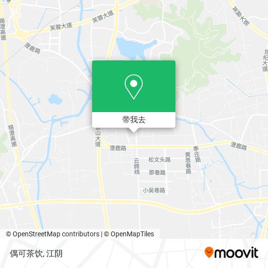 偶可茶饮地图