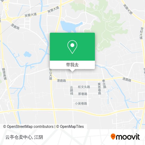 云亭仓卖中心地图