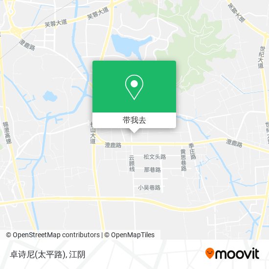 卓诗尼(太平路)地图